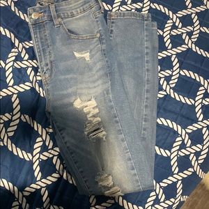 Aeropostale super high rise jeggings